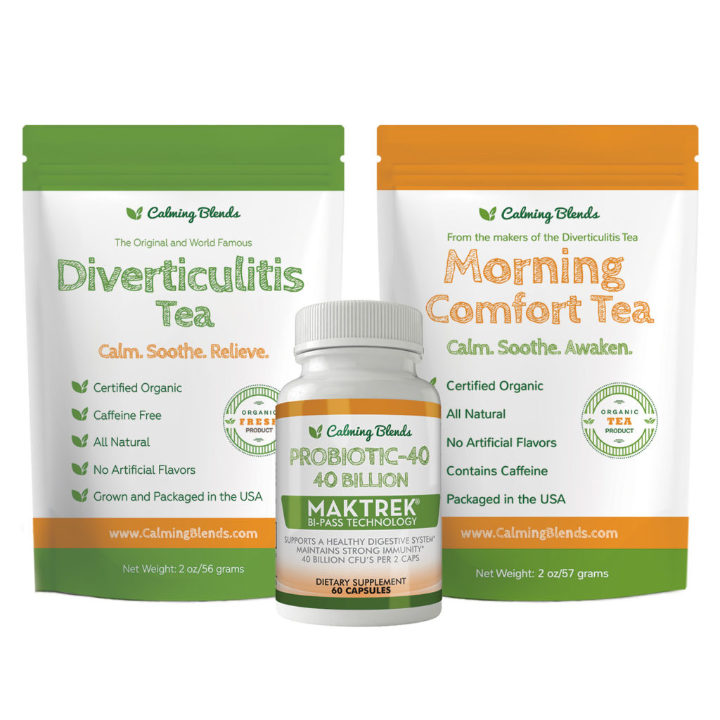 Diverticulitis Tea Morning Comfort Tea Probiotic Calming Blends