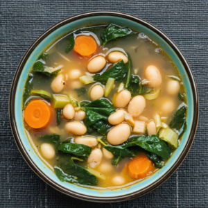 Beans with Green Soup