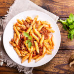 Beef and Penne Pasta Toss for diverticulitis