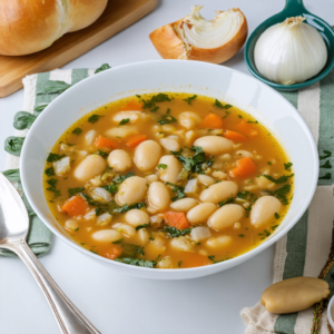 Cannellini and Butter Bean Soup 1