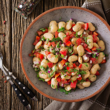 Cilantro Bean Salad - Calming Blends