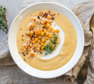 Creamy Chickpea Soup for diverticulitis
