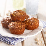 Banana Bran muffins for Diverticulosis Diet