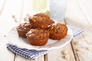 Banana Bran muffins for Diverticulosis Diet