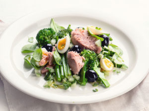 Green Bean Tuna Salad for diverticulitis