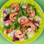 Grilled Shrimp and Bean Salad for diverticulitis