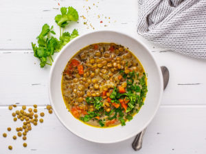 Lentil Soup for diverticulitis