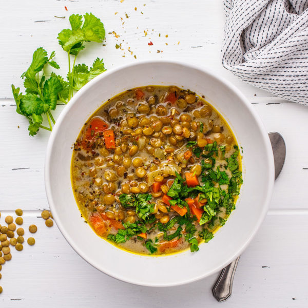 Lentil Soup for diverticulitis