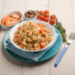 Light Shrimp and Barley Salad for diverticulitis