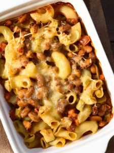 Pasta with Beans and Turkey for diverticulitis