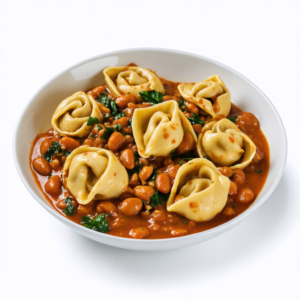 Tortellini with Navy Bean Sauce