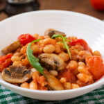 Diverticulosis Diet Mushroom and White Bean Stew