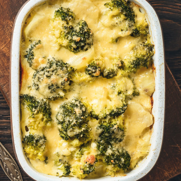 Broccoli and Potato Casserole - Calming Blends