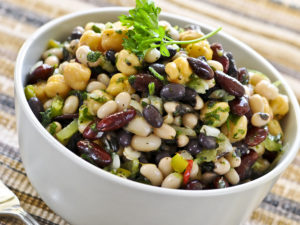 Mixed Bean Salad for diverticulitis