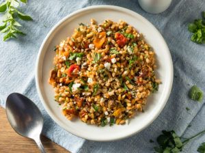Veggie and Rice Salad for diverticulitis