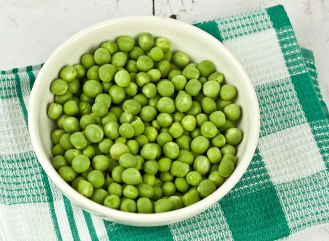 Peas have high fiber and are good for Diverticulosis