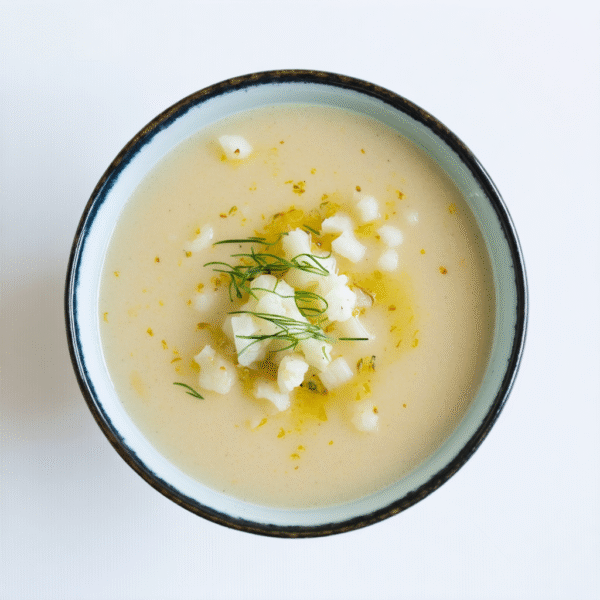 Cauliflower and Fennel Soup for Diverticulitis