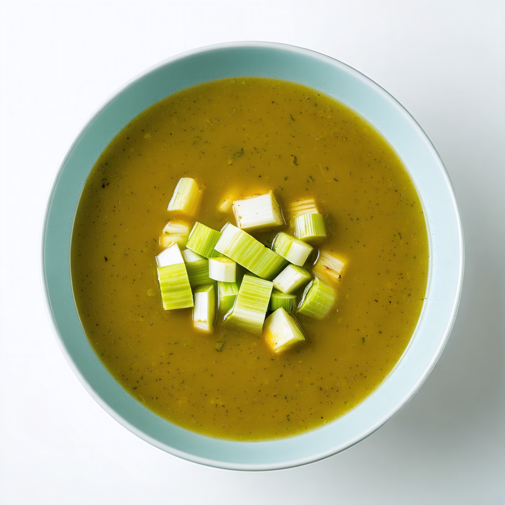 Parsnip and Leek Soup for Diverticulitis