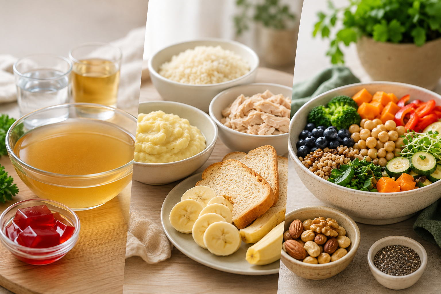 3 Stages of Diverticulitis Diet